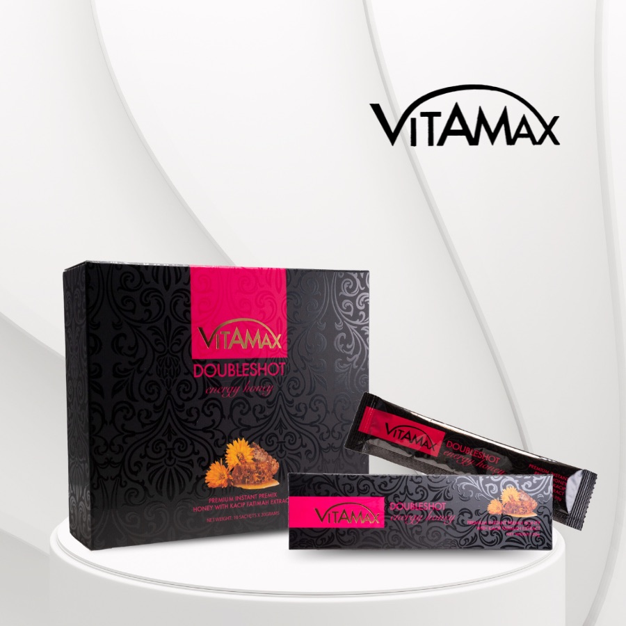 ビタマックス ダブルショット エナジーハニー VITAMAX DoubleShot EnergyHoney For Her 女性向け 美容 活力 サプリメント カチプファティマ 高麗人参 マカ 配合 [マレーシア産 / 正規品]